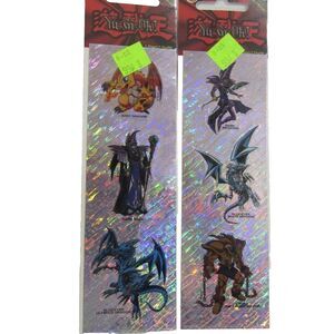 Yu-Gi-Oh 1996 Collectible Iridescent Sandylion Stickers Yugioh 90s Anime VTG NOS